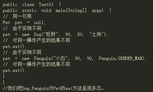 java基础中的多态是什么