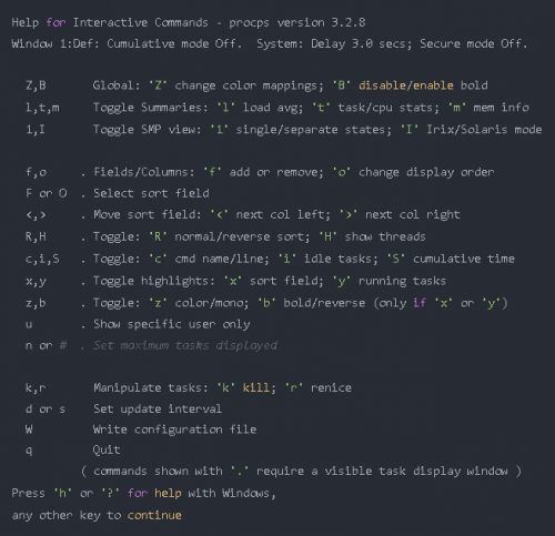 Linux系统常用监控命令15