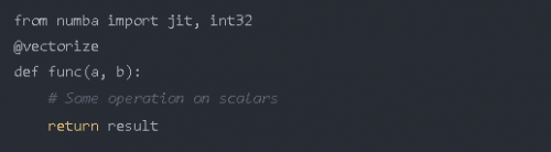 用Numba加速Python代码6