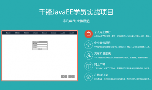 千鋒Java培訓實戰項目